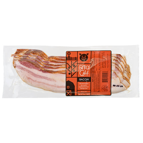 Dry-Cured Bacon from Fatted Calf