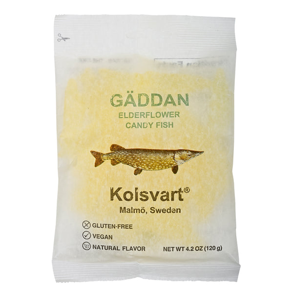 Kolsvart Elderflower Candy Fish