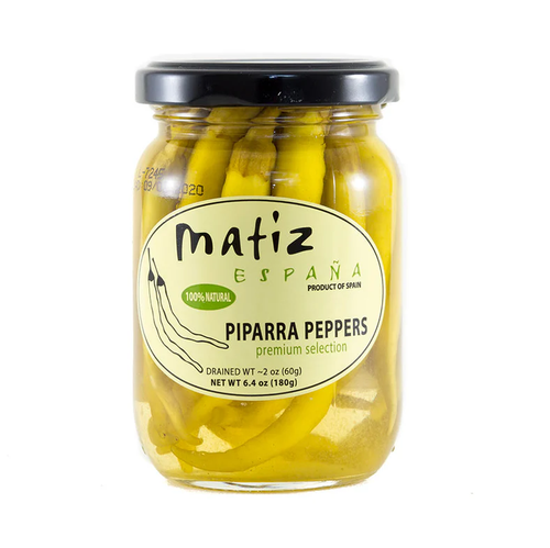 Jar of Matiz Piparra Peppers