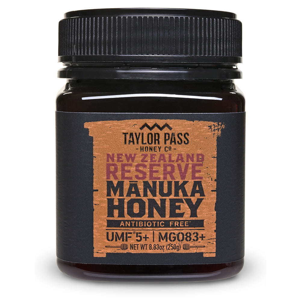 250 gram jar of Taylor Pass UMF 5 Mauka Honey