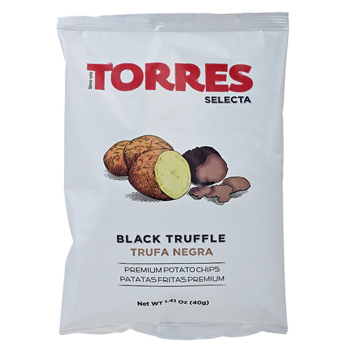 Torres black truffle potato chips