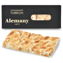 Alemany hard turron in packaging