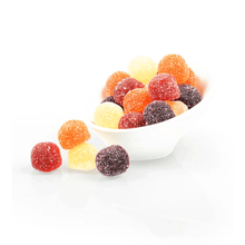 pate de fruit billes gourmandes in a white bowl