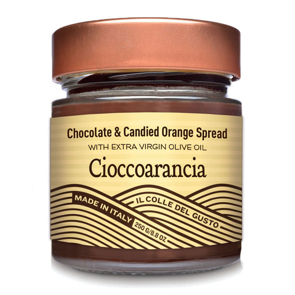 Chocolate Orange Spread with Extra Virgin Olive Oil - Cioccoarancia