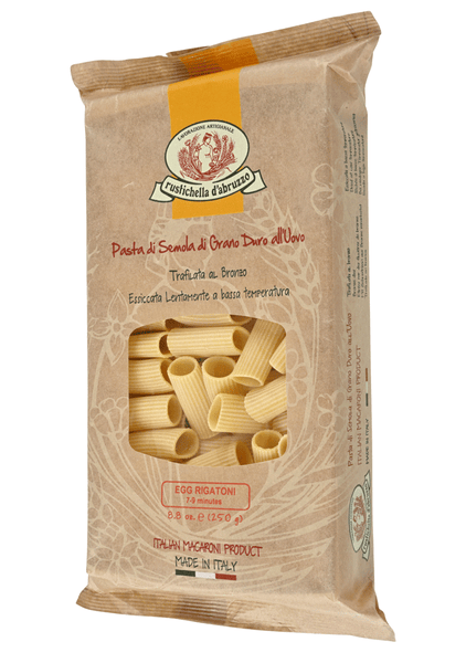 Organic Gluten-Free Corn Rigatoni Pasta by Rustichella d'Abruzzo – Market  Hall Foods