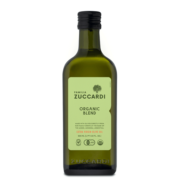 Bottle of Zuccardi Organic Blend extra virgin olive oil