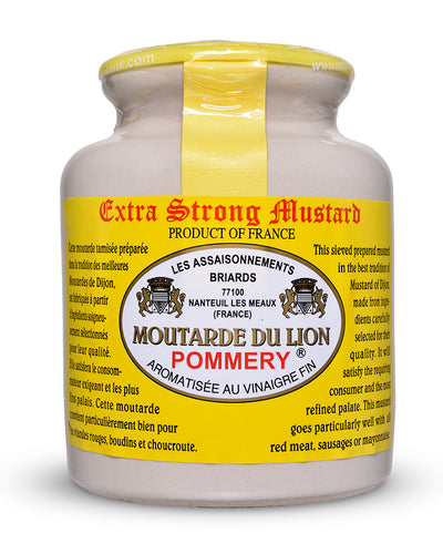 Pommery Lion's Mustard (Extra Strong Dijon)