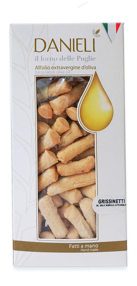 Grissinetti Crackers with Sea Salt from Danieli