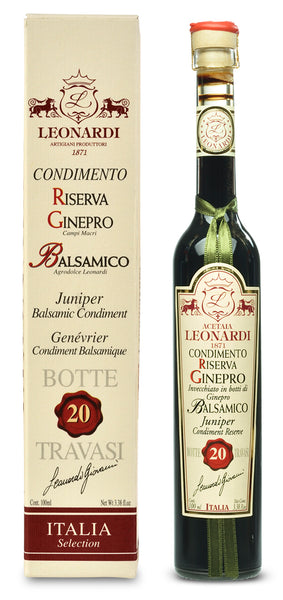 Juniper Wood Balsamic Condiment from Acetaia Leonardi