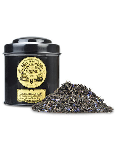 MARIAGE FRERES Earl Grey French Blue flavoured loose black tea - 100 g -  Bongenie Grieder