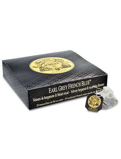  Mariage Freres. Earl Grey French Blue Tea, 30 Tea Bags 75g (1  Pack). : Grocery & Gourmet Food