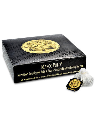 Marco Polo Tea Bags  Tea scented candles, Tea bag, Mariage frères