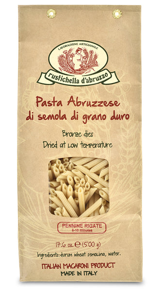 Rustichella D'abruzzo Penne Rigate Pasta from Rustichella d'Abruzzo, 4.4-lb Bulk Bag by Market Hall Foods