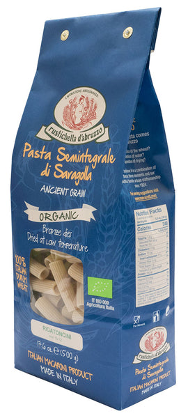 Organic Gluten-Free Corn Rigatoni Pasta by Rustichella d'Abruzzo – Market  Hall Foods