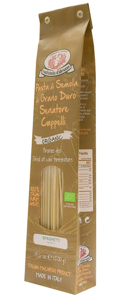 Organic Senatore Cappelli Spaghetti by Rustichella d'Abruzzo